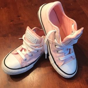 Light Pink Low Top Converses